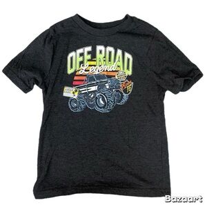 Sz 6 Boys Monster Truck Off Road Legend Tshirt